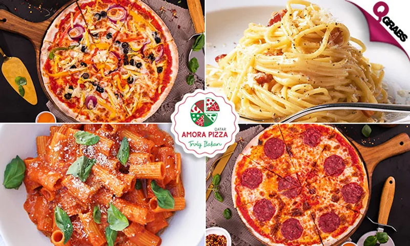 Pizzas, Pastas, & Paninis at Amora Pizza!